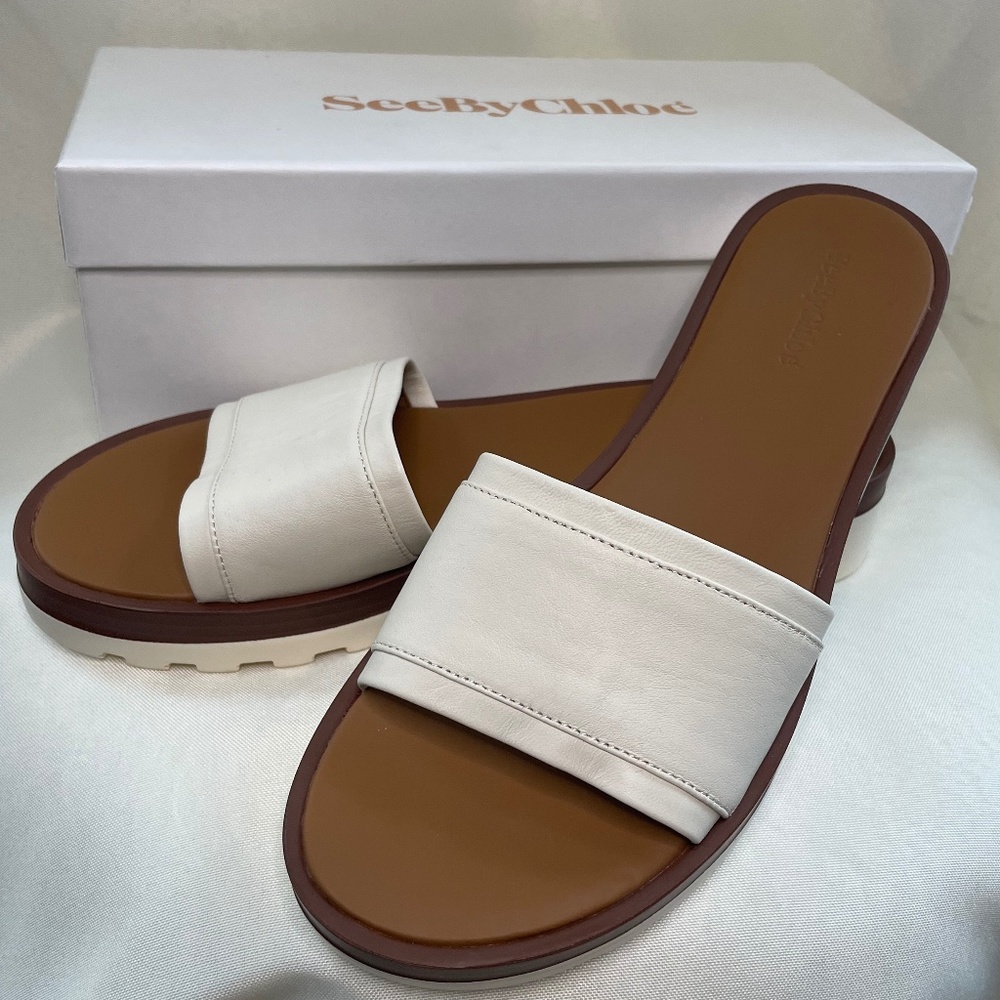 See By Chloe Robin Platform Slide Sandal